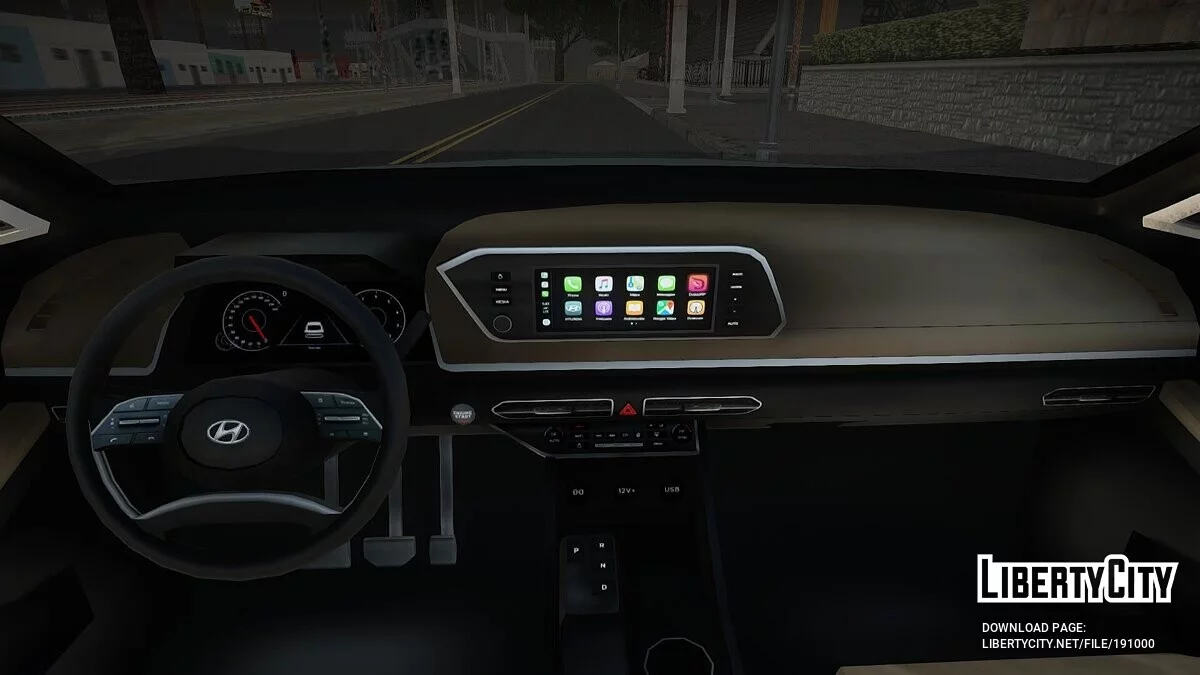 2020 Huyndai Sonata Lowpoly / GTA San Andreas