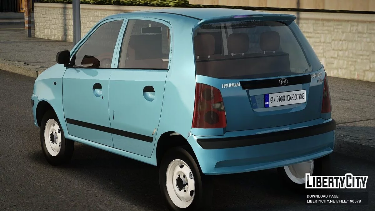 Hyundai Santro Xing 2009 / GTA San Andreas