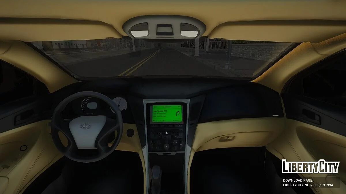 Hyundai Sonata Hybrid 2014 / GTA San Andreas