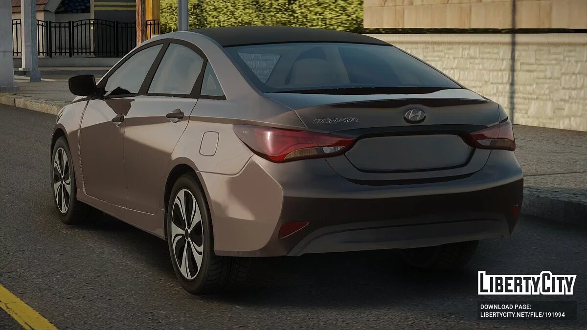 Hyundai Sonata Hybrid 2014 / GTA San Andreas