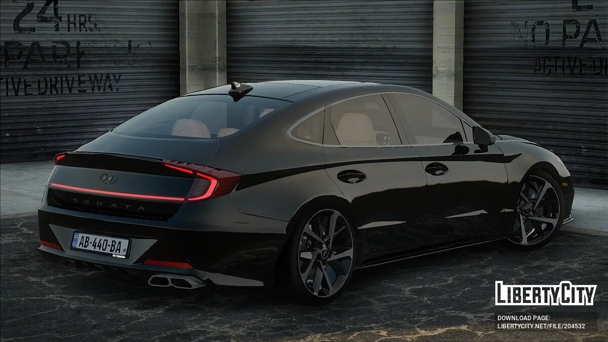 Hyundai Sonata Turbo 2020 / GTA San Andreas