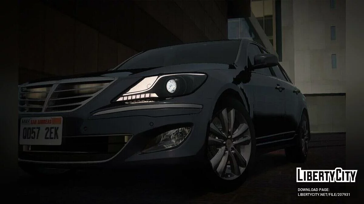Hyundai Genesis Sedan 2013 / GTA San Andreas