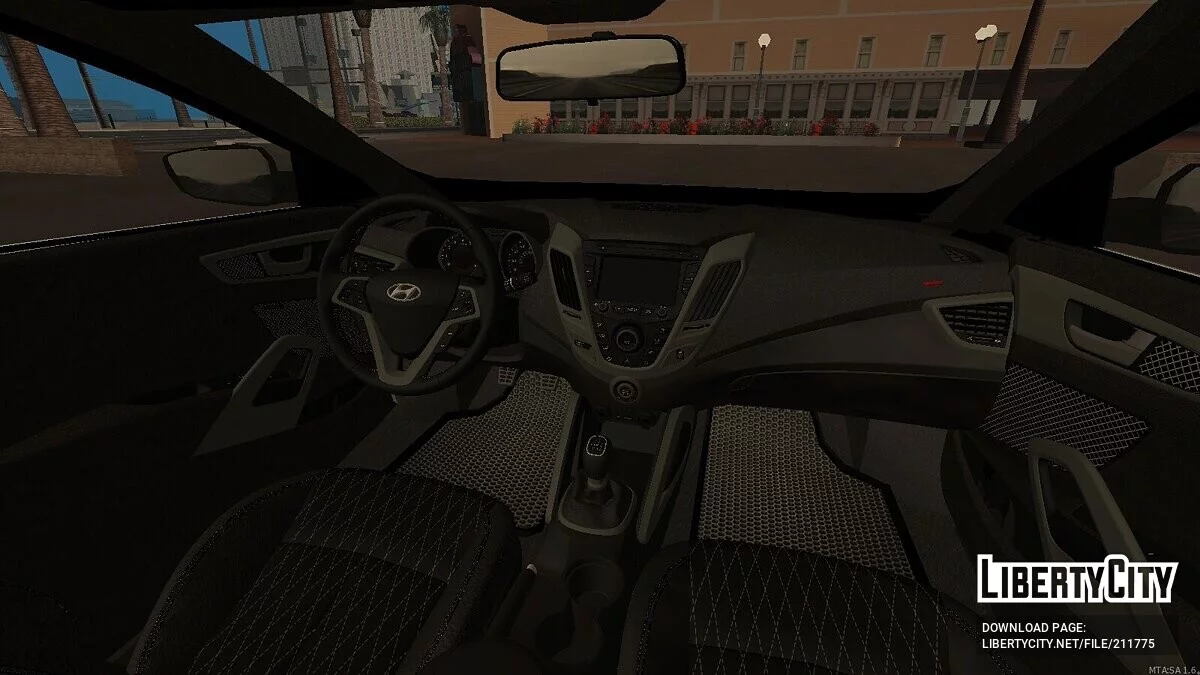 Hyundai Elantra + CCD / GTA San Andreas