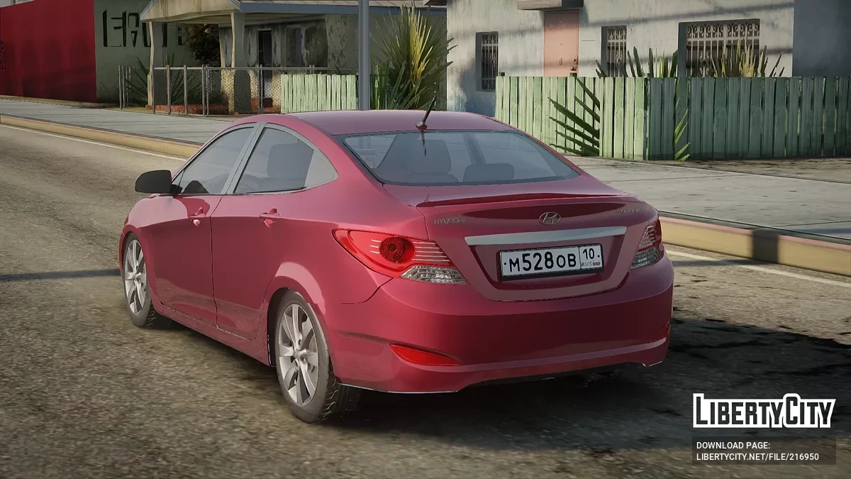 Hyundai Solaris 2011 / GTA San Andreas