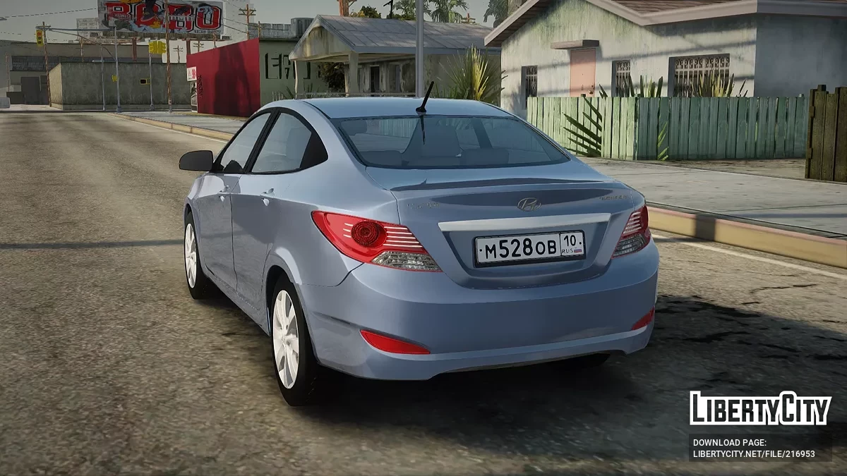 Hyundai Solaris 2013 / GTA San Andreas