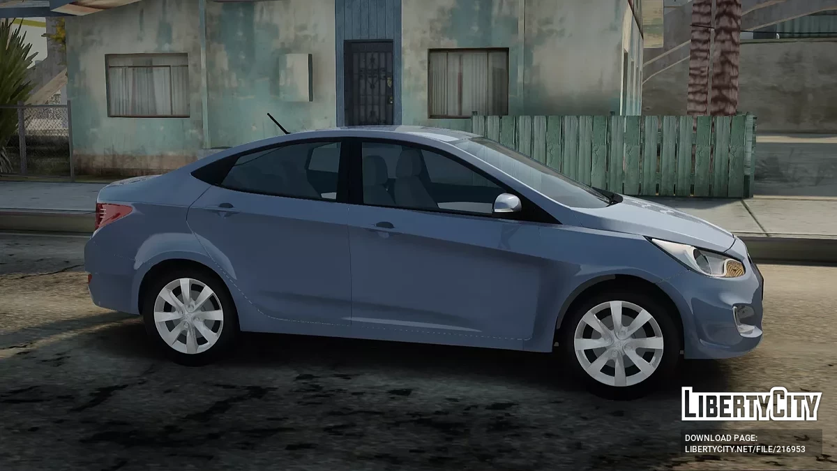 Hyundai Solaris 2013 / GTA San Andreas