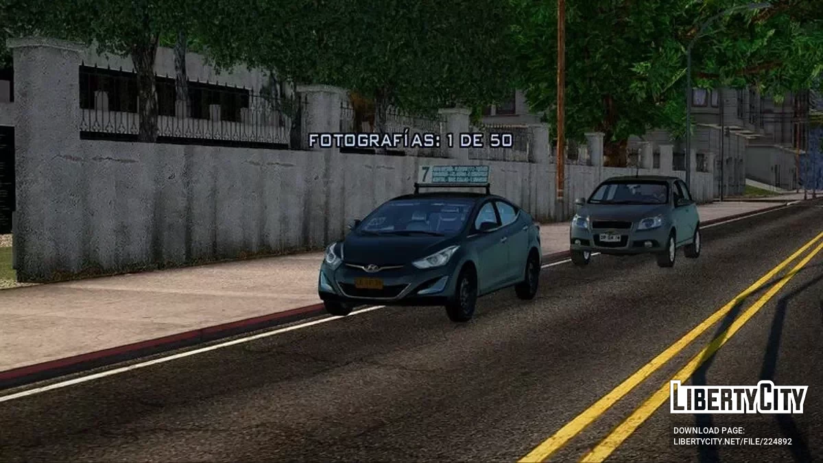 Hyundai Accent Colectivo Chileno / GTA San Andreas