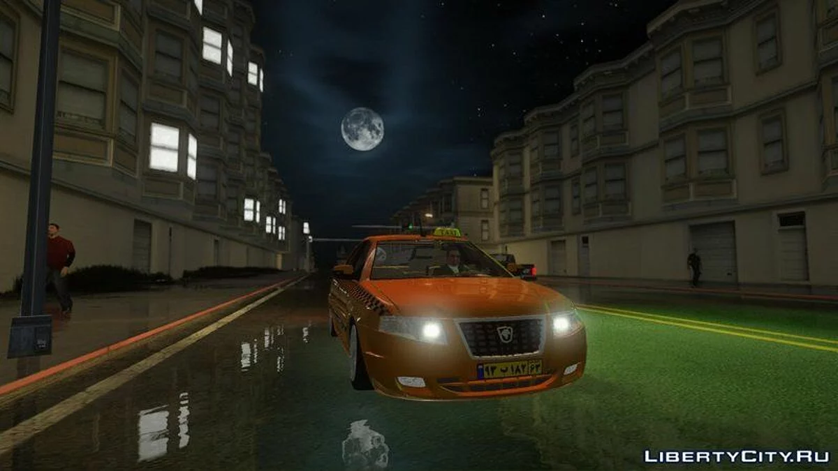 IKCO Samand Soren Taxi / GTA San Andreas