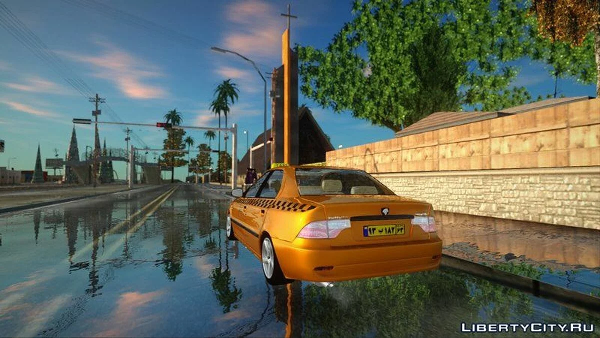 IKCO Samand Soren Taxi / GTA San Andreas