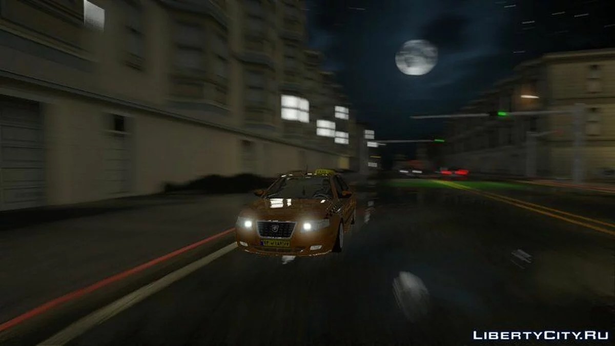 IKCO Samand Soren Taxi / GTA San Andreas