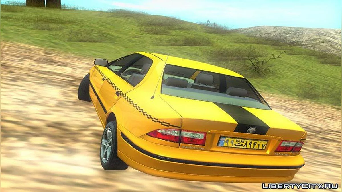 Ikco Samand Taxi LX / GTA San Andreas