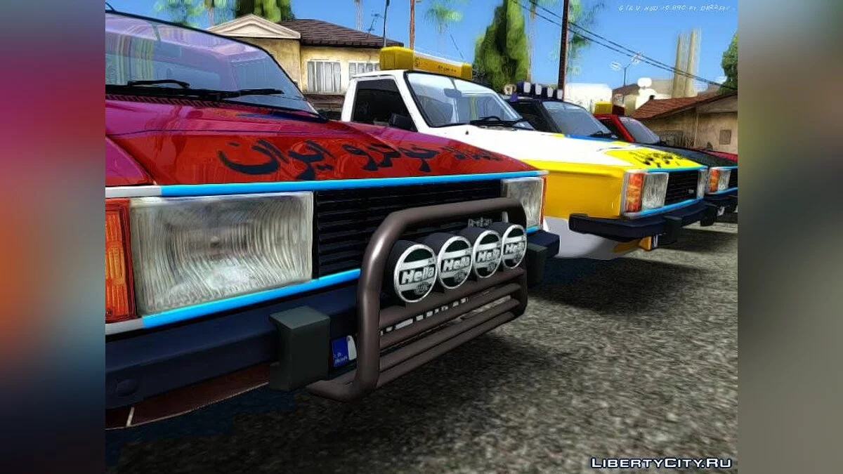 Ikco Paykan Vanet TowTruck / GTA San Andreas