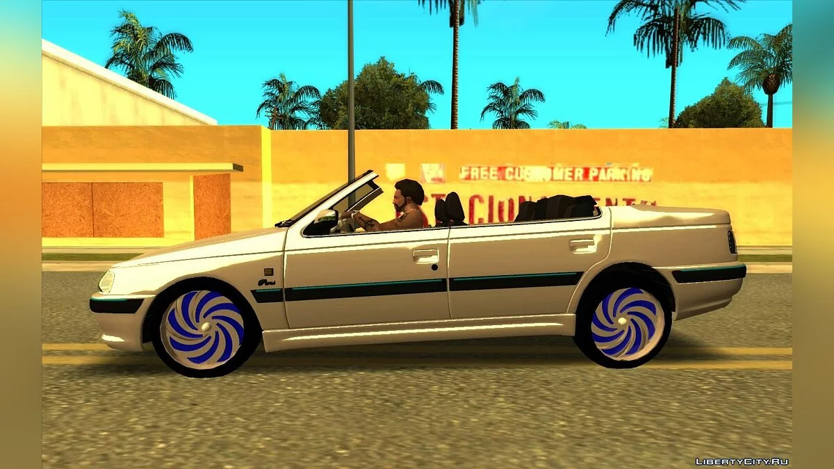 IKCO Peugeot Pars Crook Edition / GTA San Andreas