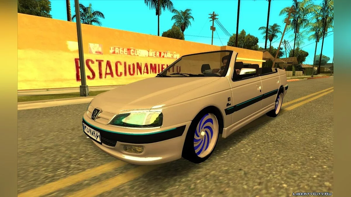 IKCO Peugeot Pars Crook Edition / GTA San Andreas