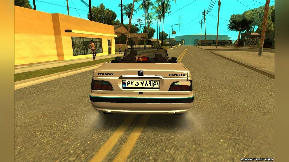 IKCO Peugeot Pars Crook Edition / GTA San Andreas
