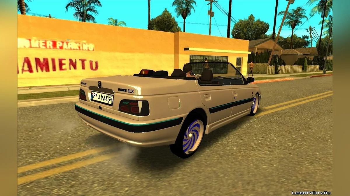 IKCO Peugeot Pars Crook Edition / GTA San Andreas