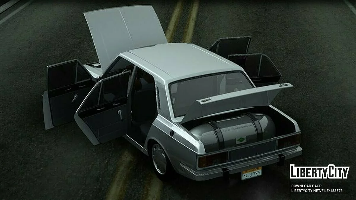 IKCO Peykan 1600i / GTA San Andreas