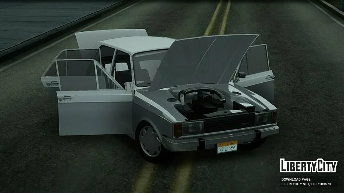 IKCO Peykan 1600i / GTA San Andreas