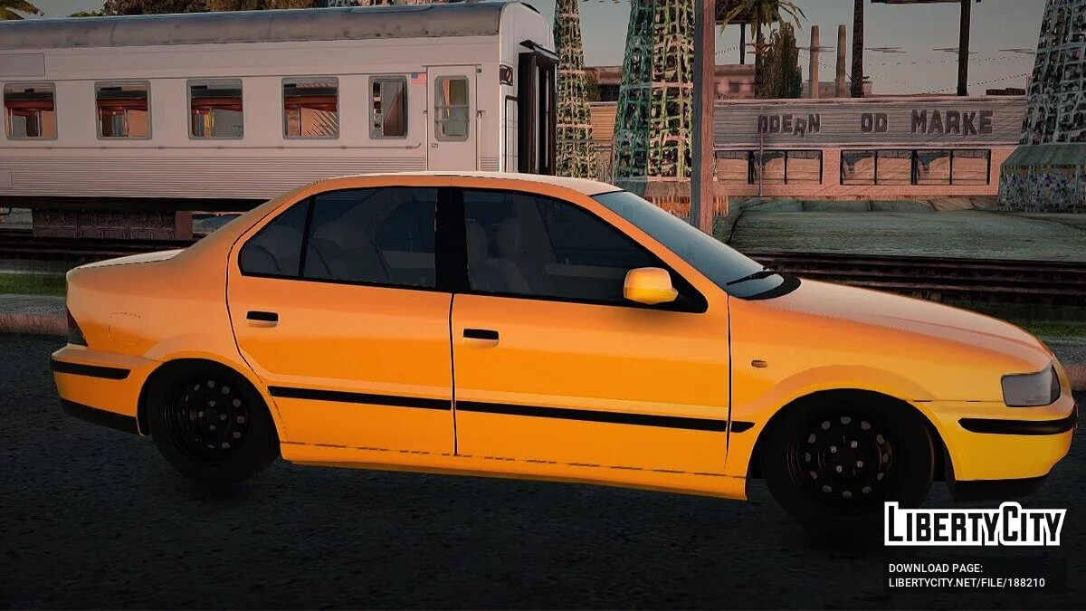 Ikco Samand X7 Taxi Bagdad / GTA San Andreas
