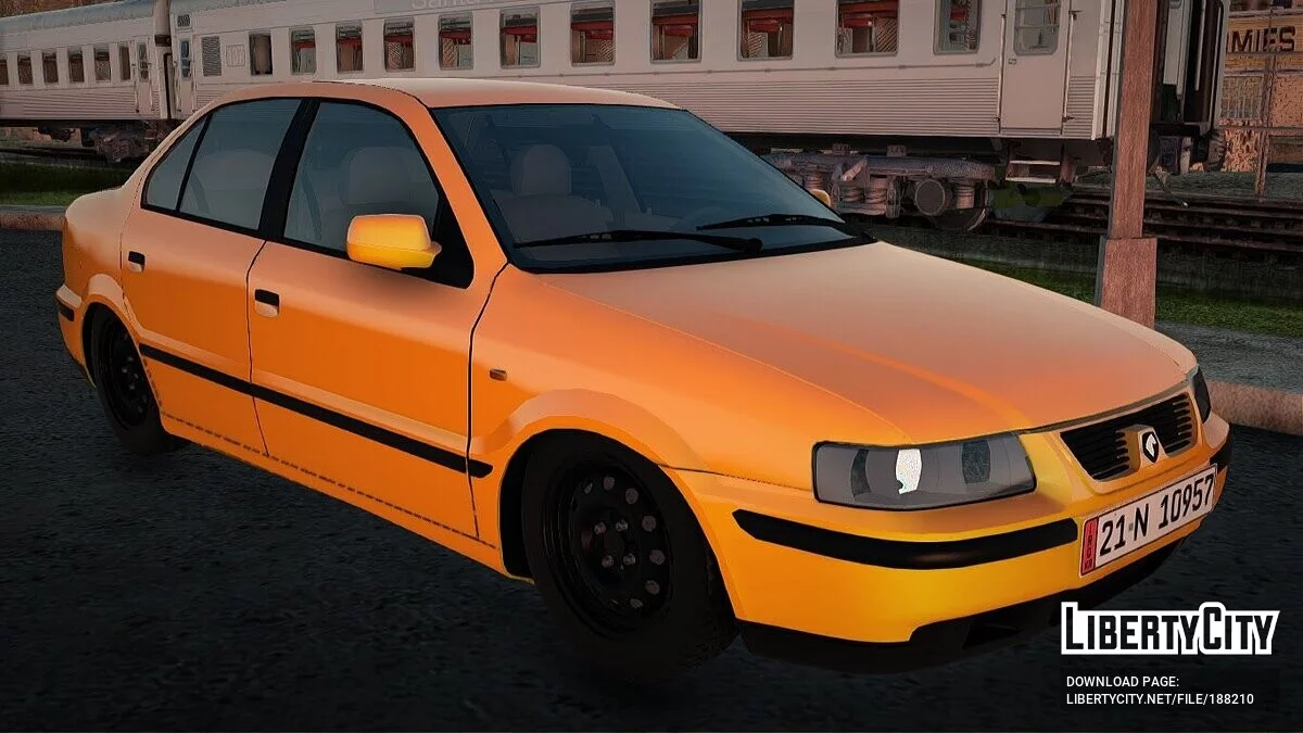 Ikco Samand X7 Taxi Bagdad / GTA San Andreas