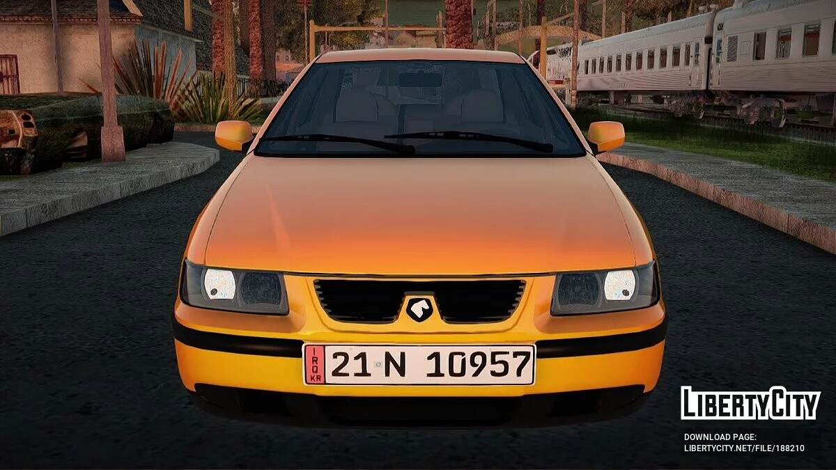 Ikco Samand X7 Taxi Bagdad / GTA San Andreas