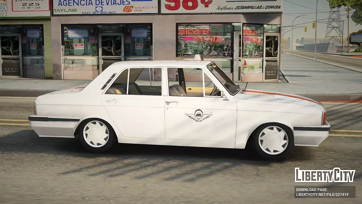 Таксі Paykan Taxi Separ Joshan / GTA San Andreas