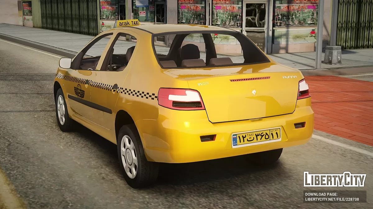 Táxi Ikco Rana / GTA San Andreas