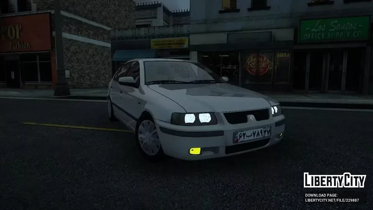 Ikco Samand X7 / GTA San Andreas