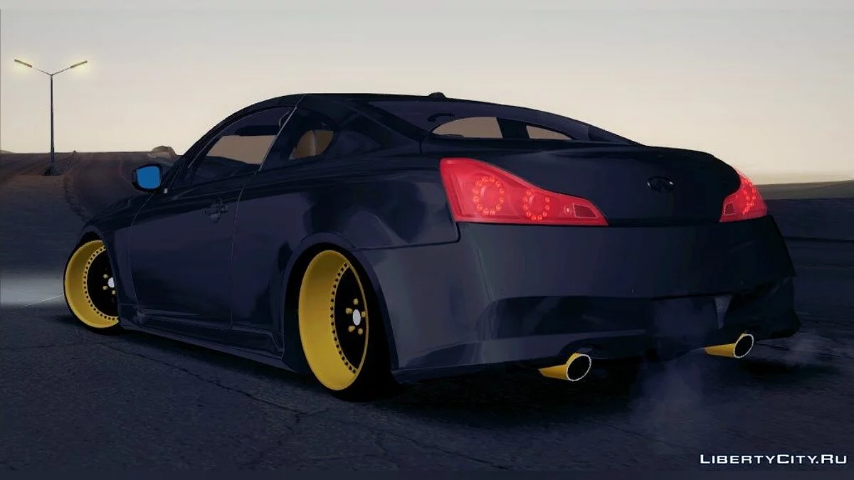 Infiniti G37 HellaFlush / GTA San Andreas