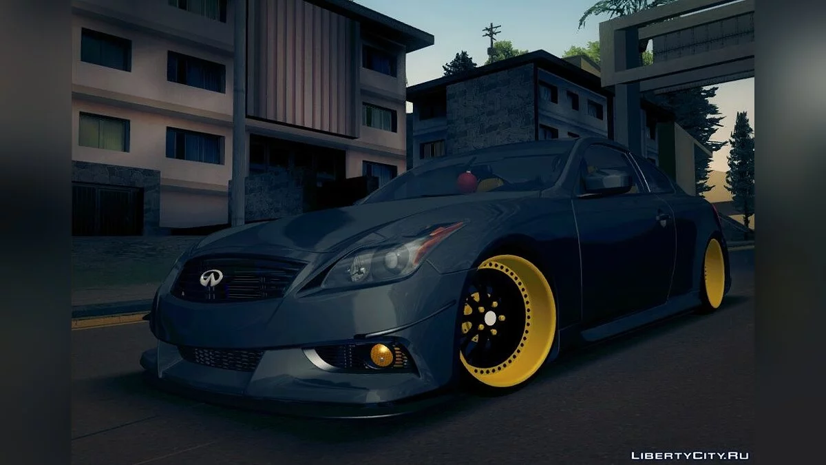 Infiniti G37 HellaFlush / GTA San Andreas