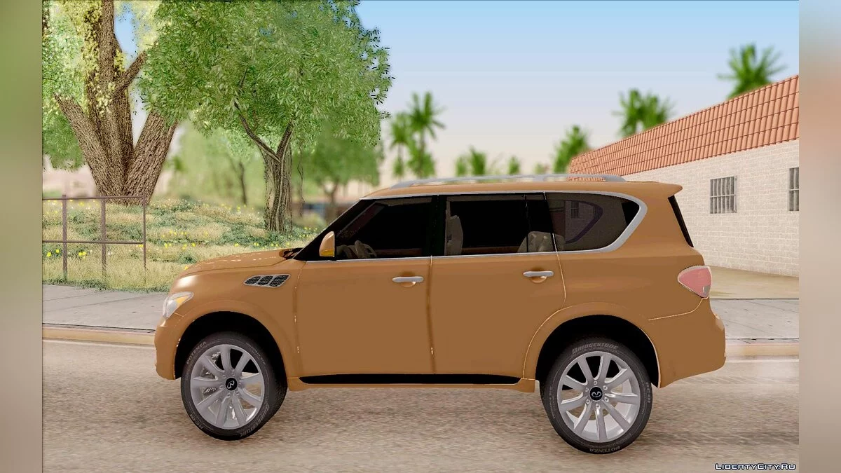 Infiniti QX56 / GTA San Andreas