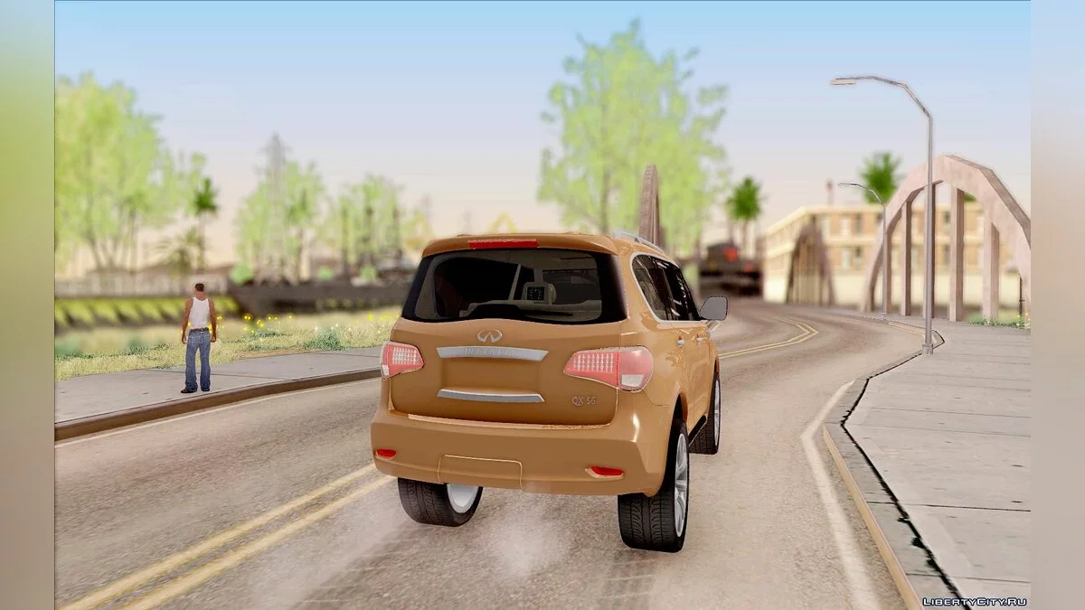 Infiniti QX56 / GTA San Andreas