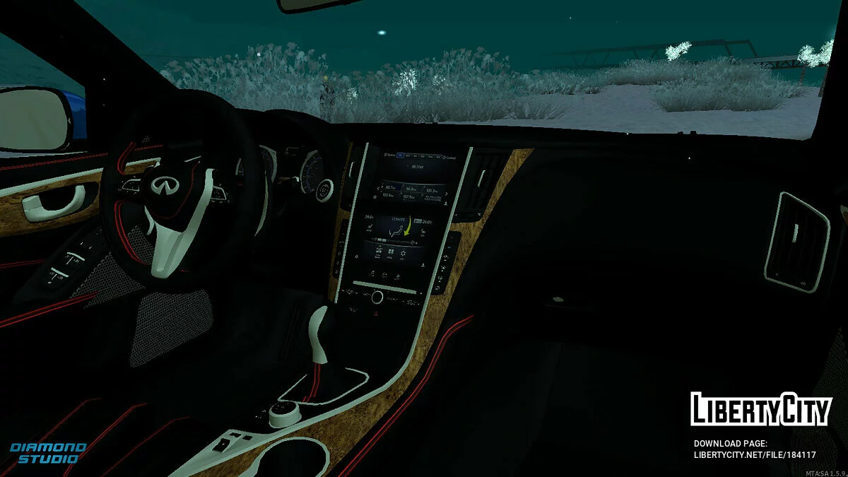 Infiniti Q70 + CCD / GTA San Andreas