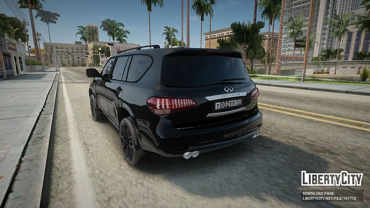 Infiniti QX56 / GTA San Andreas