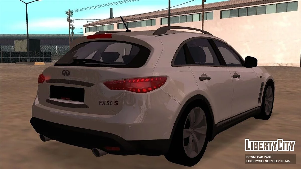 Infiniti FX50 + CCD / GTA San Andreas