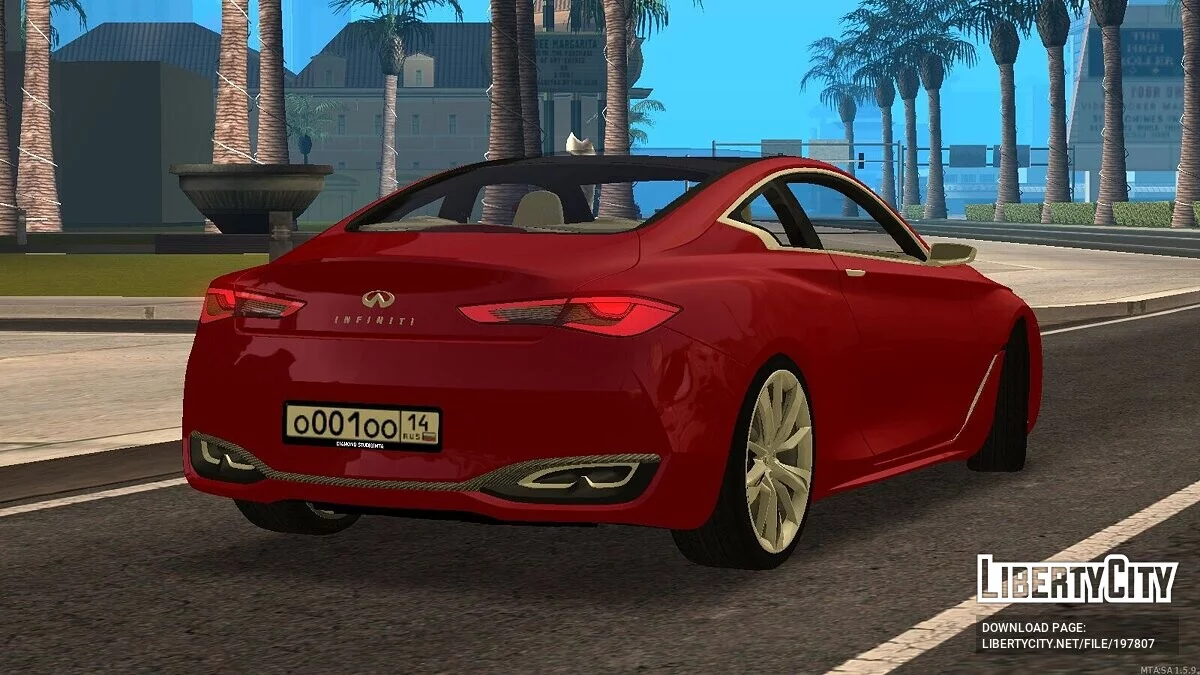 Infiniti Q60 + CCD / GTA San Andreas