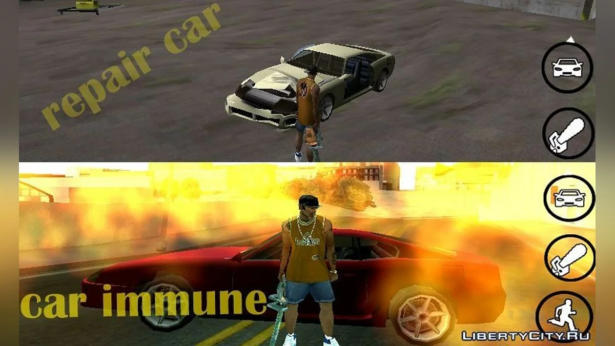 Mod pack para Android / GTA San Andreas (iOS, Android)