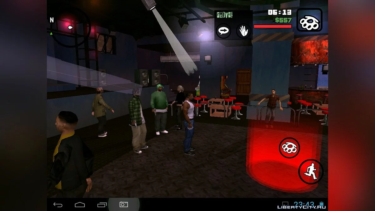 Homies Inside (for Android) / GTA San Andreas (iOS, Android)