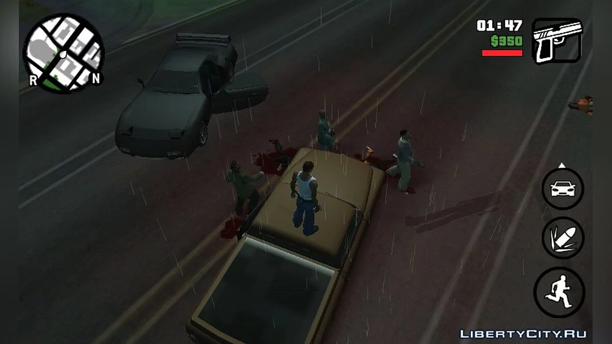 Zombie Mod 0.1 / GTA San Andreas (iOS, Android)