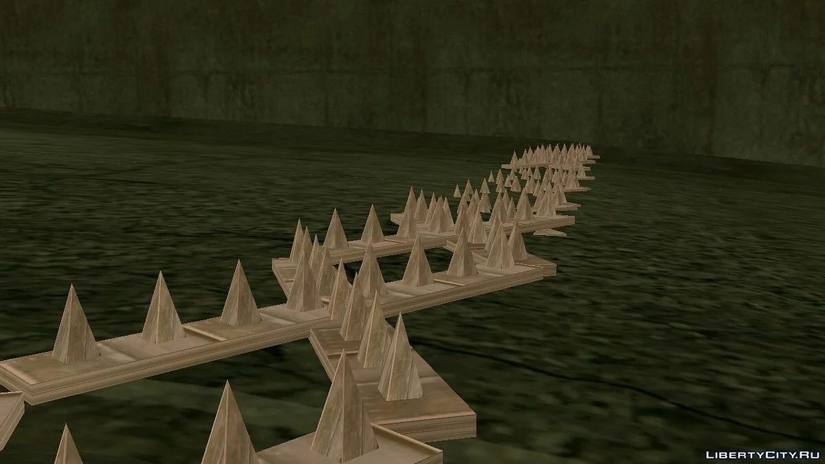 Police Spike Strips / GTA San Andreas (iOS, Android)