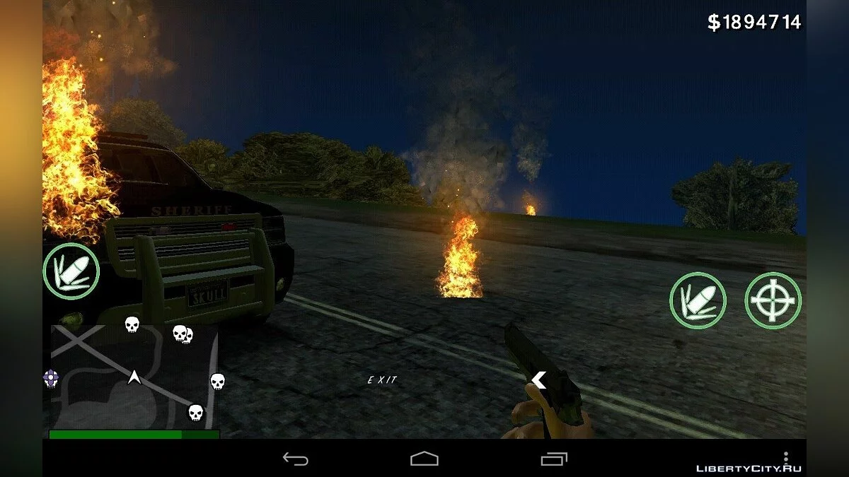 Erste Person BETA / GTA San Andreas (iOS, Android)