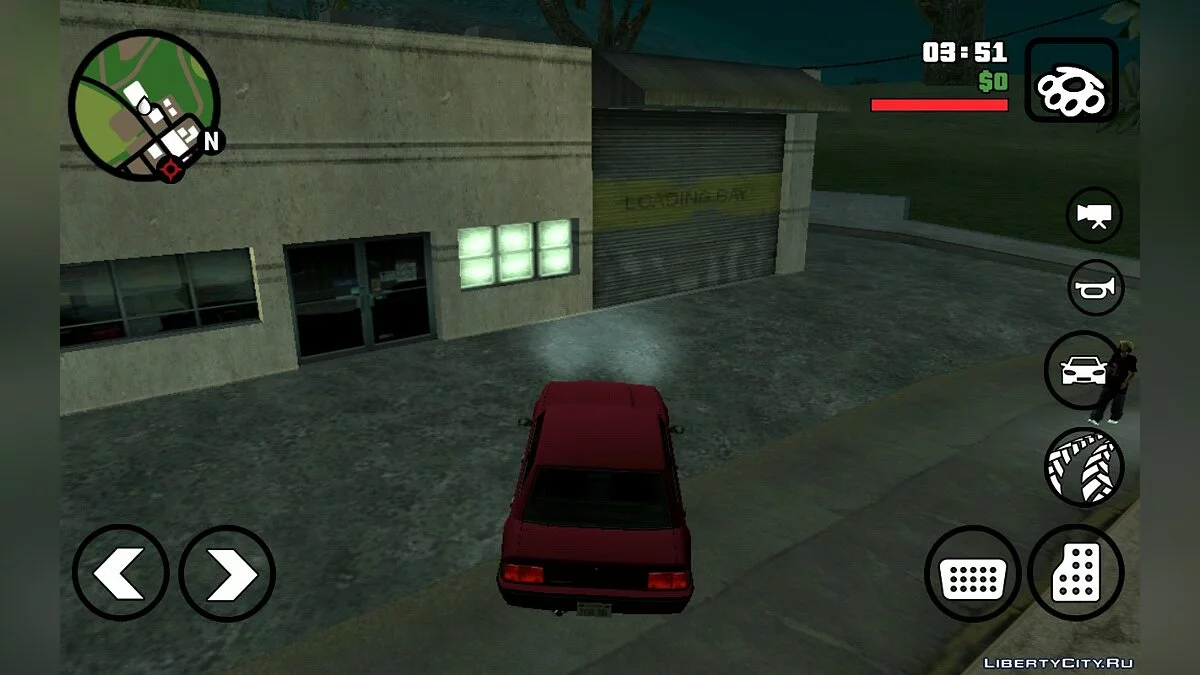 Де помер, там і з'явився / GTA San Andreas (iOS, Android)