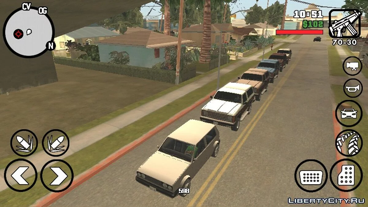 Simple Convoy / GTA San Andreas (iOS, Android)
