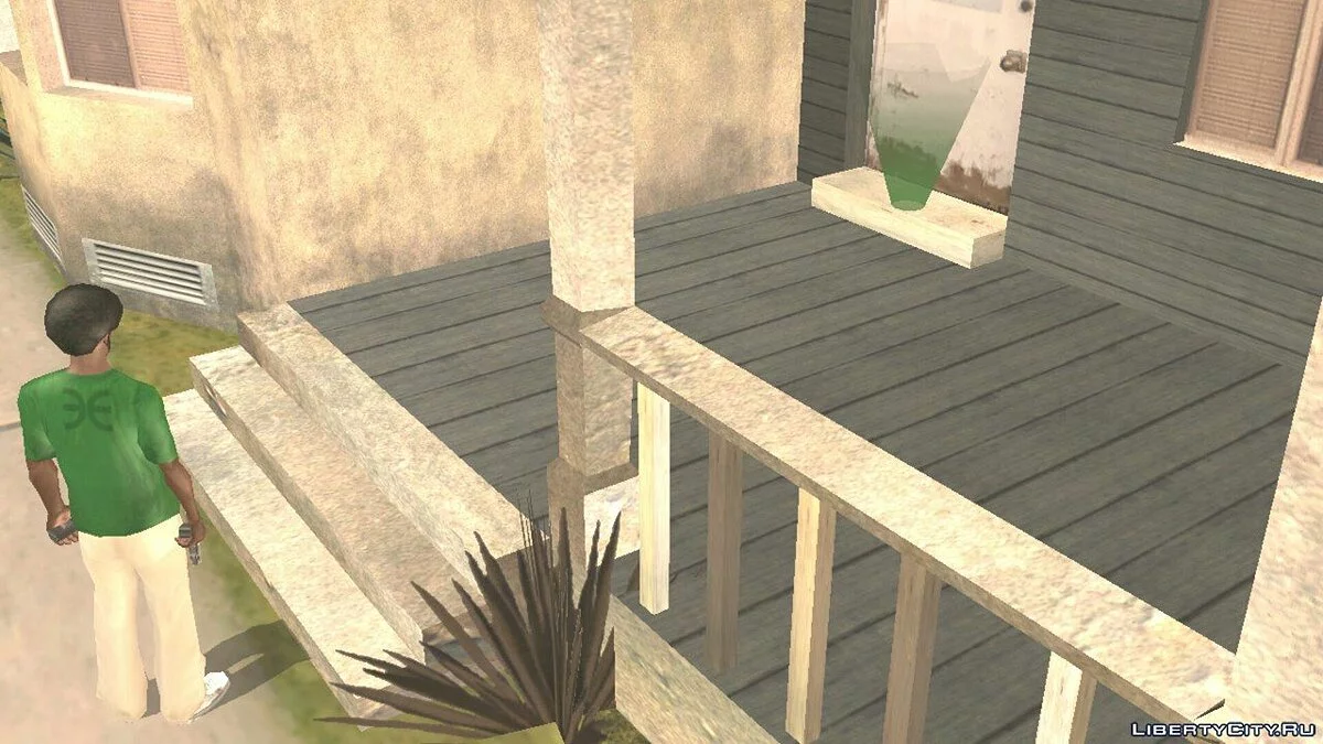 منزل في حي الفقر لـ CJ / GTA سان أندرياس (iOS، أندرويد)