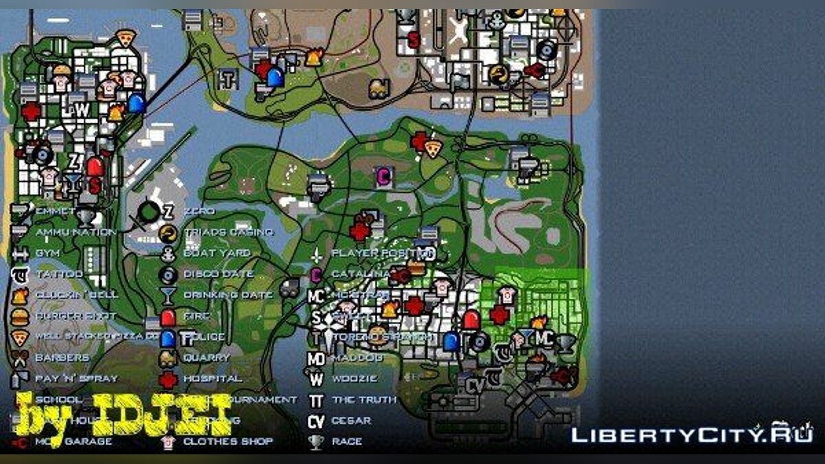 como desbloquear mapa GTA San Andreas Android (save 100%) 