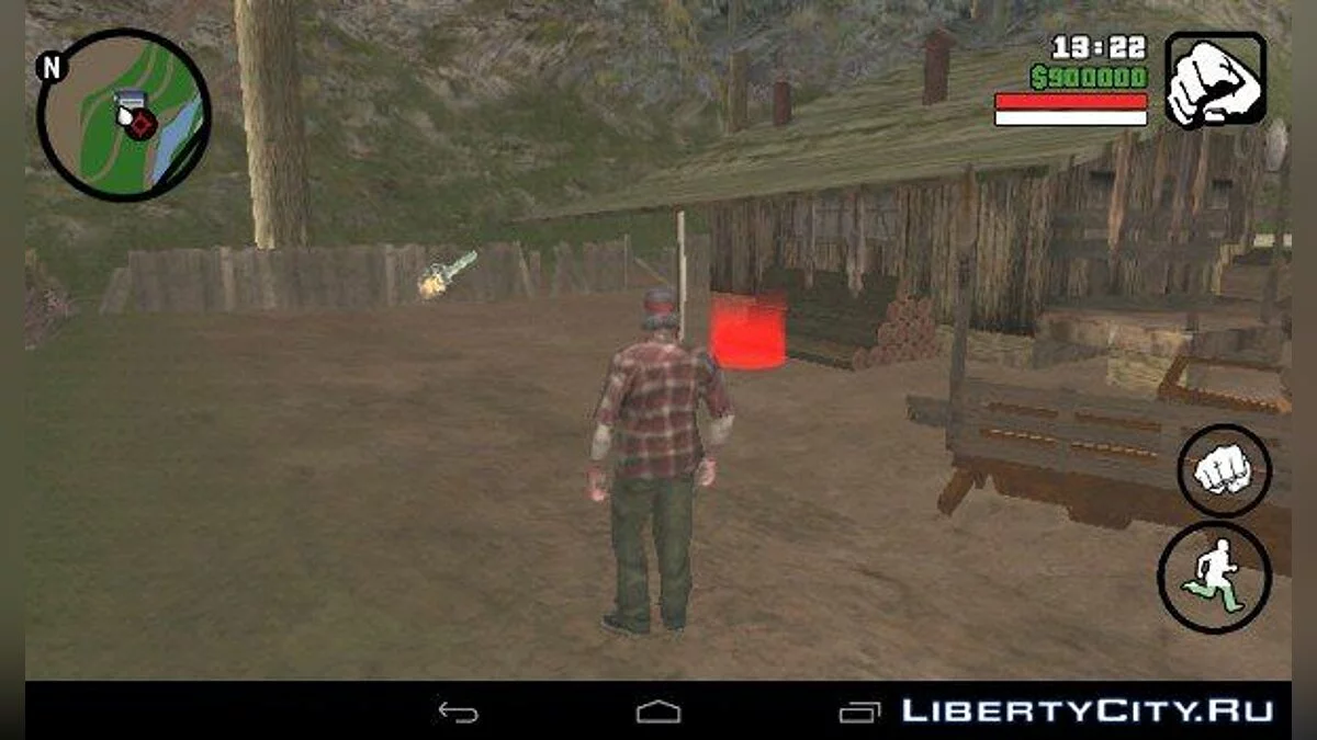 Работа дровосека 2.0 / GTA San Andreas (iOS, Android)
