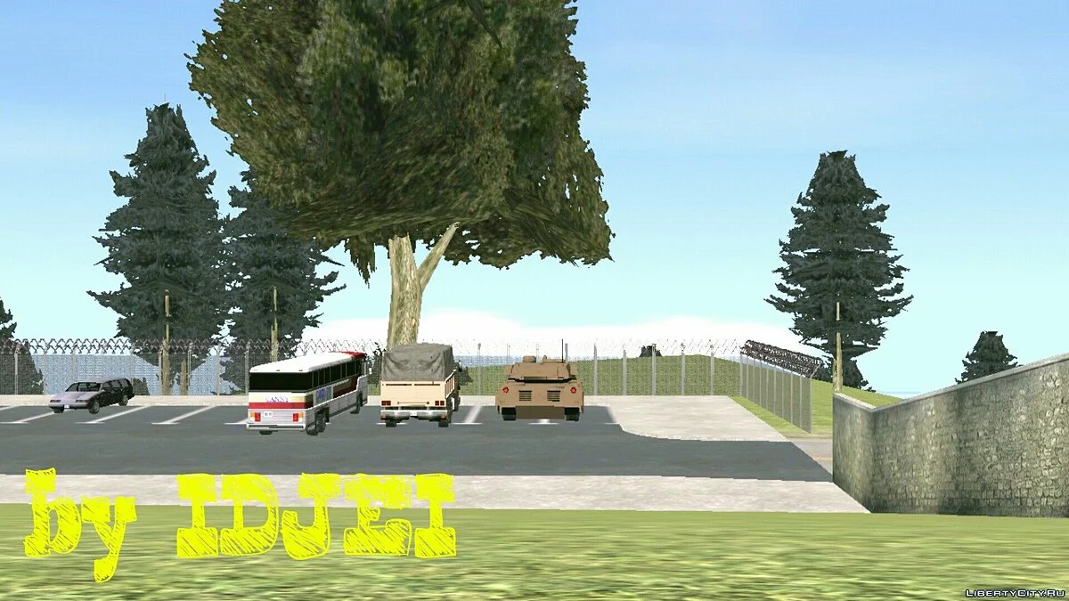 Ejército en la montaña en SF / GTA San Andreas (iOS, Android)