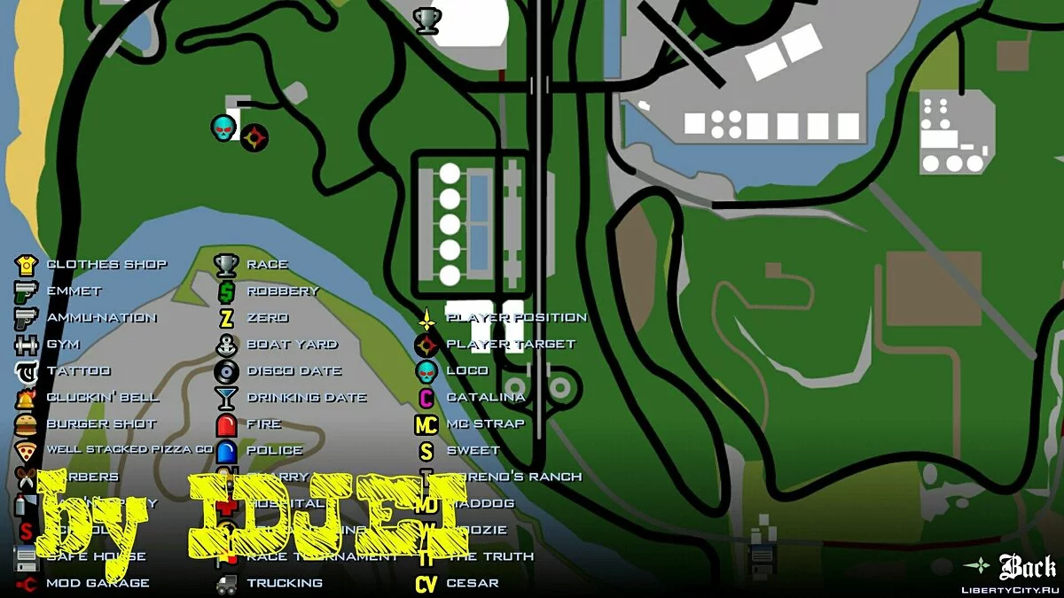 Ejército en la montaña en SF / GTA San Andreas (iOS, Android)