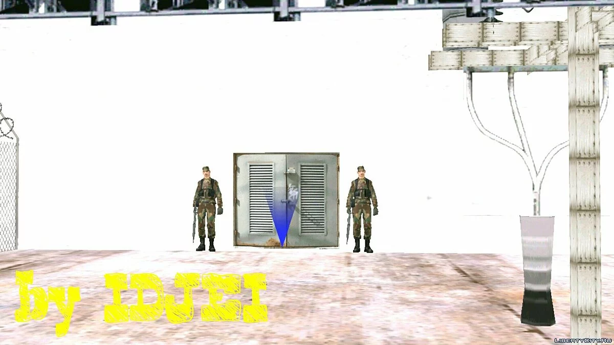 Ejército en la montaña en SF / GTA San Andreas (iOS, Android)