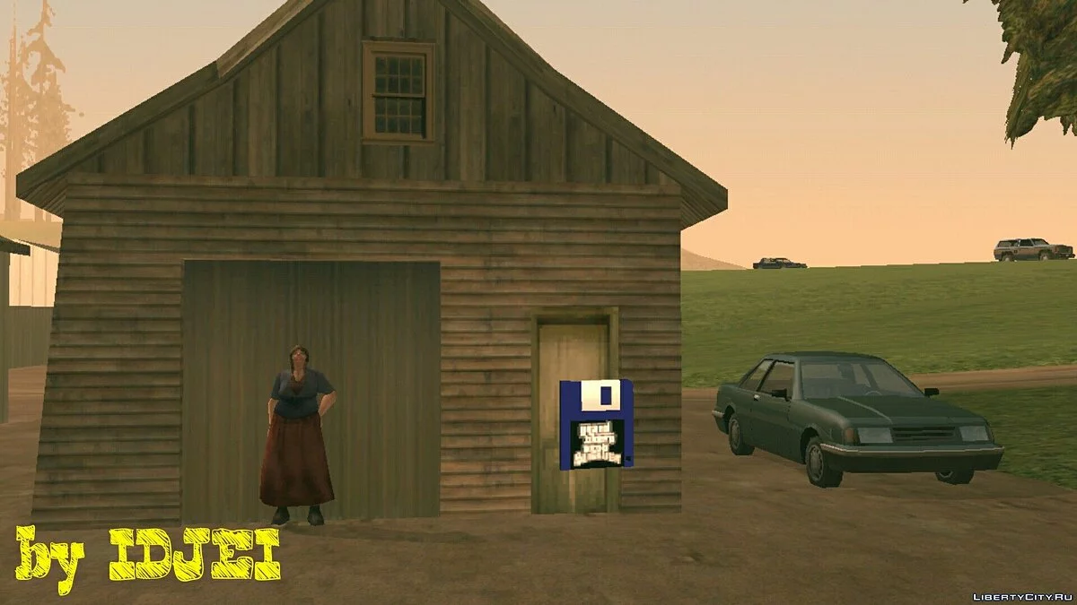 Бабка сдаёт сельский дом  / GTA San Andreas (iOS, Android)